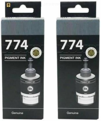 DUPLEX TONER CARTRIDGE Ink Refill 774 Compatible for M100 , M105 , M200 , M205 , L655 , L1455 Black - Twin Pack Ink Bottle