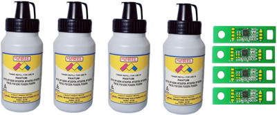 MOREL 412 DRUM CHIP WITH BOTTLE FOR PANTUM M7102DW, M7202FDN, M7302FDN, P3302DW|8 PCS| Black Ink Toner