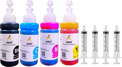 Ang Compatible For 805, 860, 861, 803, 680, 678, 682, 818, 802, 901, 46 Black + Tri Color Combo Pack Ink Cartridge