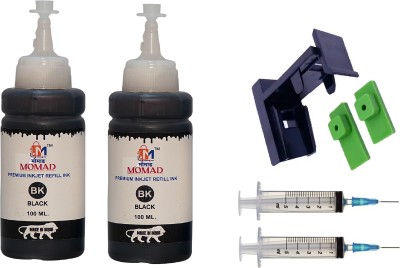 Momad Refill kit Compatible for HP 805,803,680,678,818,802,901,canon 88,98 Cartridges Black - Twin Pack Ink Cartridge