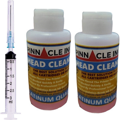 Pinnacle Ink 2 UnBlocked Head Cleaner For All Printer White Ink Bottle