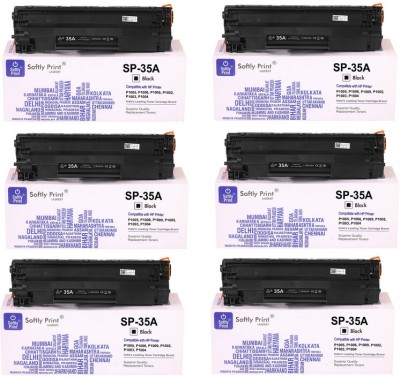 softly print 35A CB435A Laserjet Toner Cartridge 6 Black Ink Cartridge