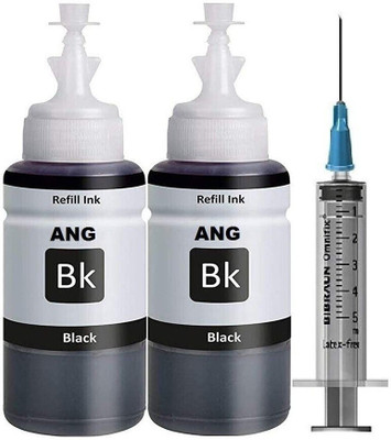 Ang Black ink for hp 680 Black Ink Cartridge100ml black 2 syringe 1 Black Ink Cartridge