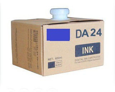 canoff DA 24 Blue Ink 600 ml for use in Riso Duplo Duplicator Blue Ink Cartridge