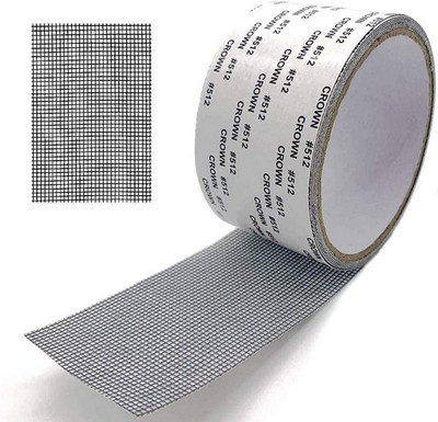 Masox Store Anti-Mosquito 3 Layer Tape Strong Adhesive Window Screen Repair Kit Tape (Manual)(Set of 1, Grey)