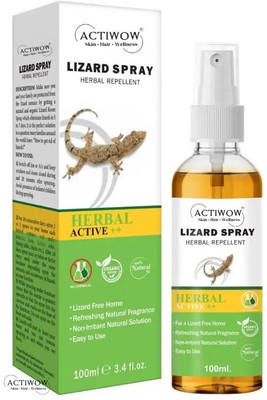 Actiwow Lizard Spray Herbal Anti-Lizard Mist For Walls(100 ml)