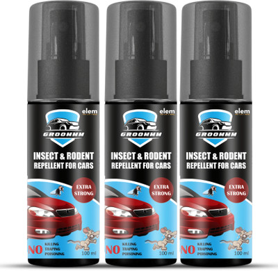 ELEM Groommm™ Insect & Rodent Repellent Spray for Car(3 x 100 ml)