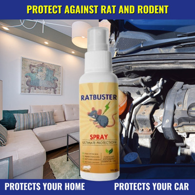KIRJA Rat Buster Spray Prevent Rats Attack(100 ml)