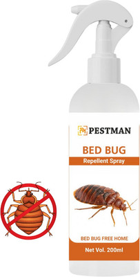 pestman Powerful Bed Bug Killer Spray for Home, Mattress & Furniture – Instant Action(200 ml)