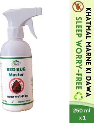 BhuLife BedBug Eliminator|Khatmal Maar Spray Eco Friendly|No Chemical| No Smell(250 ml)