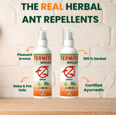 SCENTORA Termite Repellent Spray Pack of 2(2 x 100 ml)