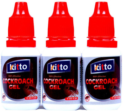 kitto Cockroach Repellent Gel Just Apply Dots ''Long Lasting Effects''(3 x 6.67 g)