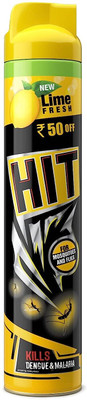 Hit Mosquito & Fly Killer Spray - New Lime Fresh LemonHit(625 ml)