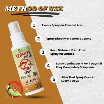 LootZoo Powerful Wooden Termite Repellent Spray for Home & Office Use(100 ml)