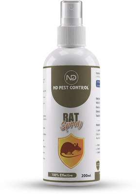 ND PEST CONTROL ND Rat Spray for home,cars,engine,wires,bikes | Cables| Repellent(200 ml)