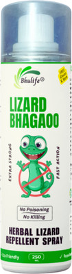 BhuLife Lizard Bhagaoo Herbal Lizard Repellent Spray For Home(250 ml)