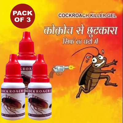 Sandarbh Bug Killer Gel Guaranteed Chemical Free effect Powerfull(3 x 40 ml)