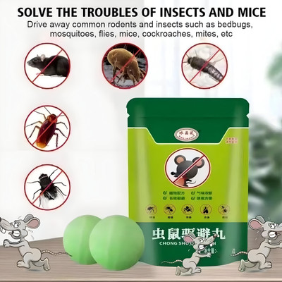 LootZoo Non-Toxic Rat Repellent Tablets | for Indoor Use | Herbal Formula(10 Units)