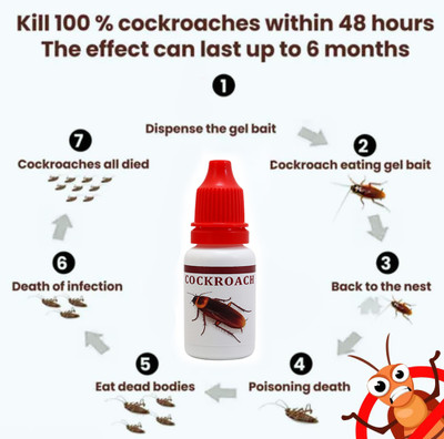 PANARO Powerful Anti Roach Cockroach Gel | anti cockroach gel(2 x 20 g)