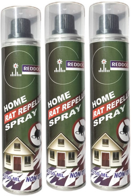 reddoc Cat No Entry Rat Spray For Home, Rat Protection, Pack Of 1 Spray(3 x 250 ml)