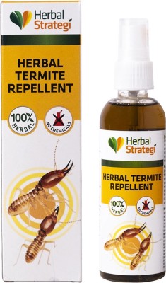 HERBAL STRATEGI Termite Spray - Non-Toxic, Effective Termite Repellent, Not a Termite Killer(100 ml)