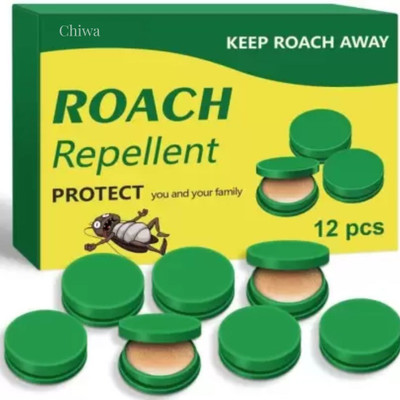 CHIWA Roach Repellent Gel - Easy-to-Use Pest Control for Kitchens & Offices(12 x 5 ml)