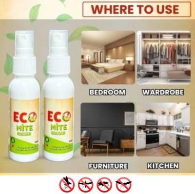 SIYDHA Effective Eco Mite Spray – Chemical-free And Safe For A Mite-free Home(2 x 50 ml)