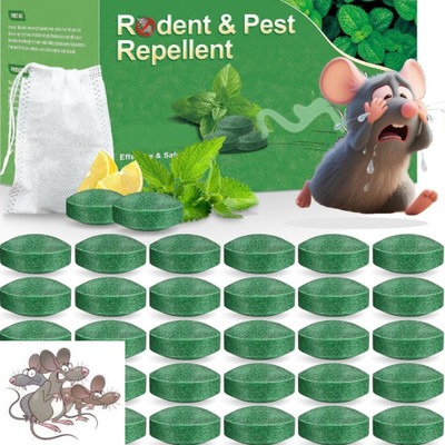 Dr.PestGo Powerful Rat Control: Rat Repellent Balls, Rat Killer Spray(8 Units)