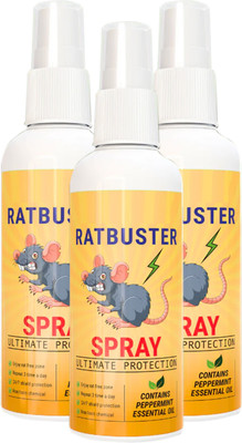 VITRACOS Rat Buster Spray Prevent Rats Attack(3 x 50 ml)