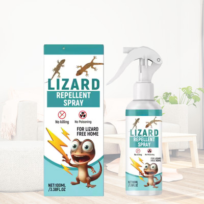 Hukkyo Anti Lizard Spray Lizard Repellent Insect Spray Non Toxic Home(200 ml)
