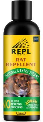 ELEM REPL™ Rat Repellent Spray For Car & Home | 100% Natural & Safe for All(50 ml)