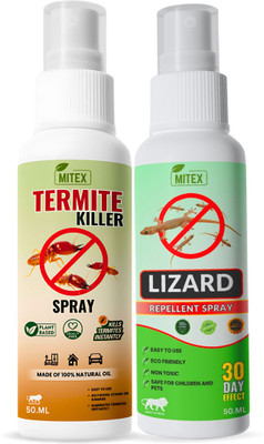 Mitex Herbal Lizard and Termite Repellent Spray Combo(2 x 50 ml)