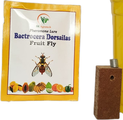 S K Agrotech Bactrocera Dorsailas- fruit fly pheromone lure. used in all fruit crop.(25 Units)