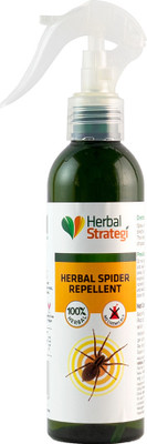 HERBAL STRATEGI Spider Repellent Spray - Non-Toxic, Spider Repellent, Not a Spider Killer(200 ml)