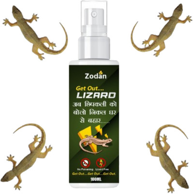 Zodan Lizard Repellent Home Spray Pest Control, lizard killer lizard spray(100 ml)