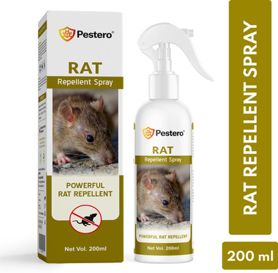 PESTERO Ultimate Rat Repellent Spray | Powerful Protection for Home & Car(200 ml)