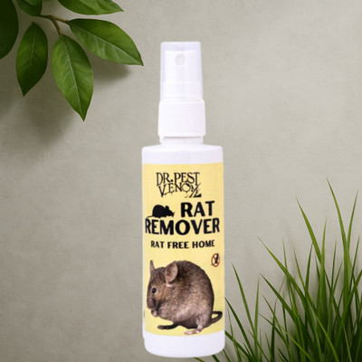 Dr.Pest Venom Rat Repellent Spray for Car Home Office Mouse | Natural Herbal(100 ml)