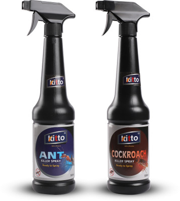 kitto Ant And Cockroach Repellent Spray2*500 ml With Refill Solution Guaranteed effect(2 x 500 ml)