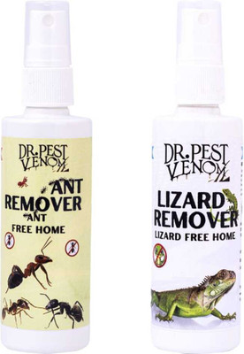 Dr.Pest Venom Ant and lizard Repellent Spray natural herbal killer spray(2 x 100 ml)