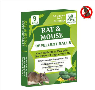 krechi Rat-Shield Rat Repellent for Cars | Home-Secure(9 x 0.11 Units)