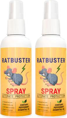 LootZoo Rat Buster Spray – Long-Lasting Rodent Control for a Clean Home(2 x 100 ml)