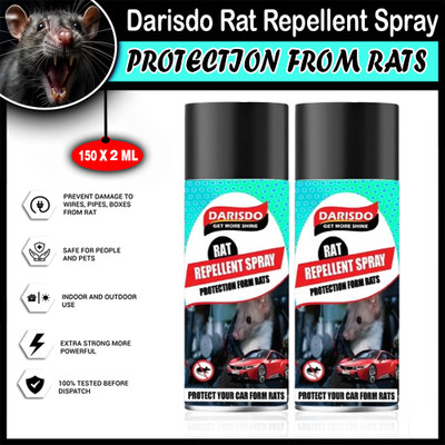 Darisdo Rat Repellent Spray Car Protection From Rats 150ml 2Pc(2 x 150 ml)