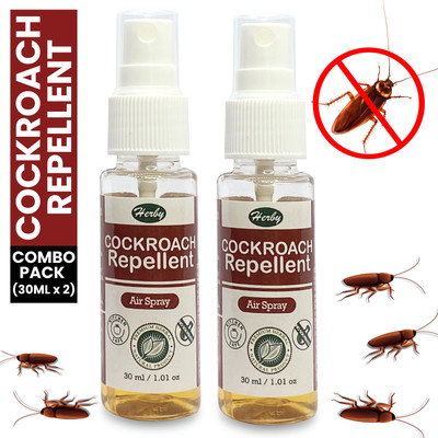 Herby Cockroach Repellent Combo Pack(2 x 30 ml)