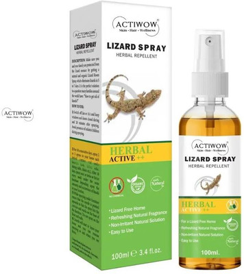 Actiwow Lizard Spray Herbal Natural Anti-Pest Mist(100 ml)