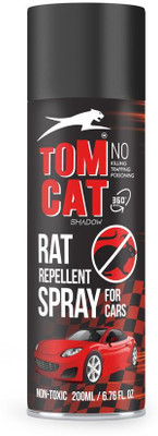 TOM CAT SHADOW Repellent Spray,Prevents Rat Bites In Engine Parts&Wires,200Ml(200 ml)