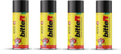 bitteR Protection from Rats, Spray - Protect Wires in Car, Bike(4 x 100 ml)
