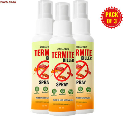 SWELLEDON Natural Termite Repellent Spray Safe Indoors 50ml Pack(3 x 50 ml)