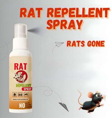 LootZoo Car Rat Repellent Spray - Long-Lasting Protection from Mice and Rats(100 ml)