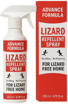 B M BROTHERS Natural Lizard Repellent Spray - Plant-Based, Kid & Pet Safe Clove Oil Spray(200 ml)