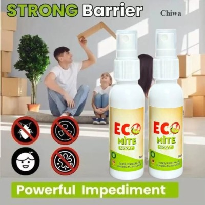 CHIWA Natural Mite Spray - Eco-Friendly, Plant-Based Formula(2 x 50 ml)